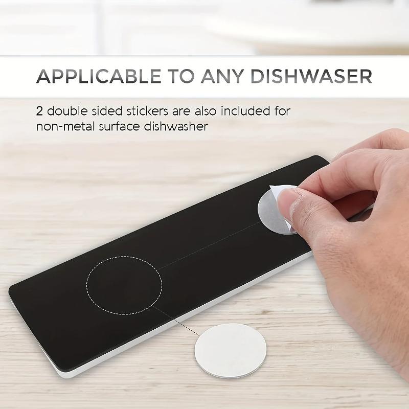 2Pcs Dishwasher Magnet Clean Dirty Sign for Dishwasher Or Refrigerator, Magnetic Clean Dirty Dishwasher Magnet Indicator Marker
