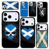Capa Hülle für iPhone 17 Air 16 Pro Max 15 Plus 11 13 Mini 14 12 Rückseite Handyhülle Schottland Schottische Flagge Nationalflagge