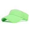 Cappello con visiera parasole per sport all'aperto, con parte superiore aperta, traspirante, regolabile, stile baseball, cappello parasole per tennis, golf, corsa