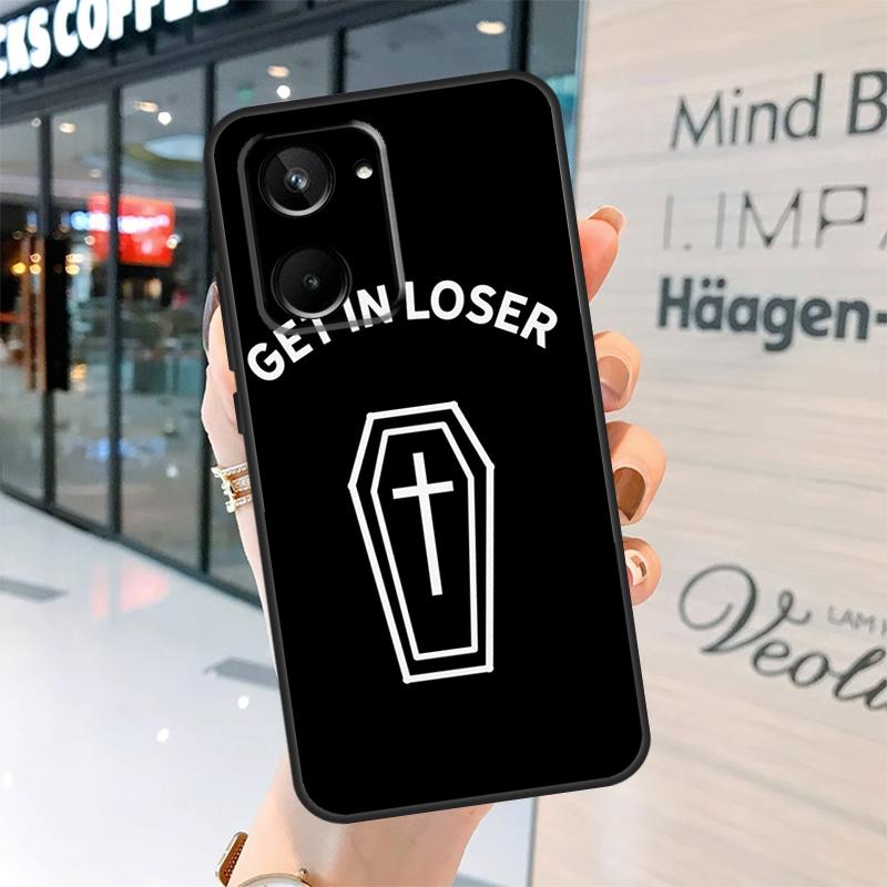 Skull Gothic Creepy Pastel Goth Case For Realme 14 13 10 11 12 Pro Plus GT7 Pro GT6 C55 C51 C53 C35 C33 C61 C65 C67 C71 C75