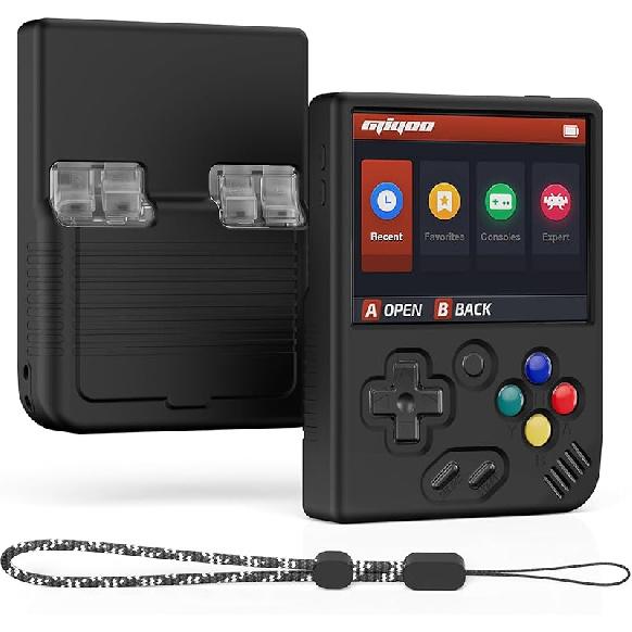 

Аксессуары для Miyoo Mini Plus, Мягкий [Противоскользящий] [Ударопрочный] Индивидуальный Защитный Чехол для Miyoo Mini Plus с Ремешком - Цвет Слоновой Кости чёрный