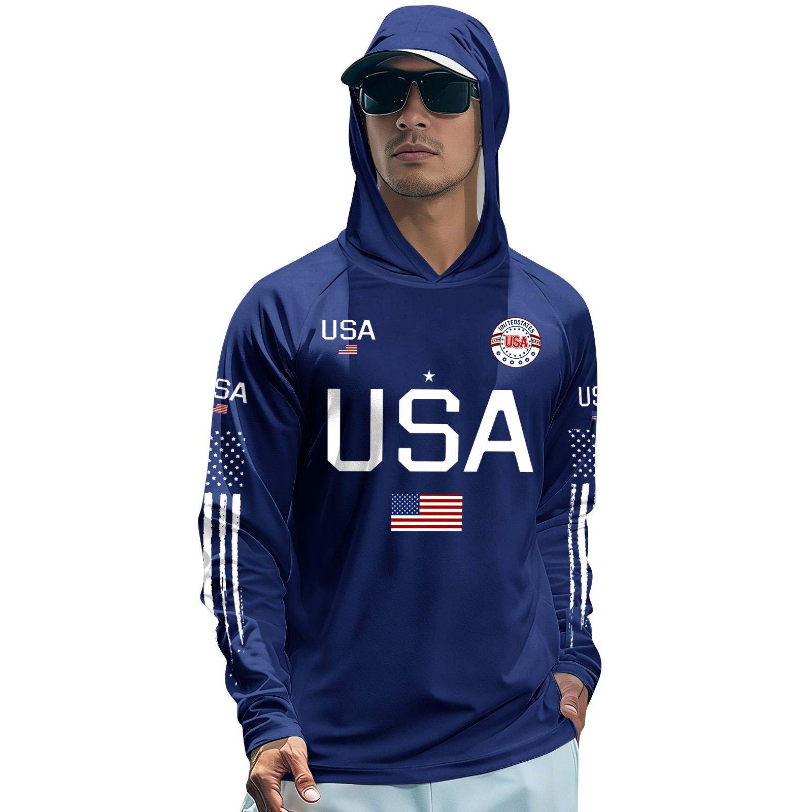 Men s Lapel Printed Single Breasted Pocket Long Sleeve Casual Sports T-Shirt XXXL