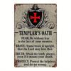 Wall Hanging Metal Sign Decorative Art 20x30cm