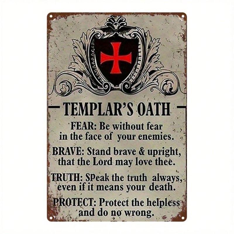 Wall Hanging Metal Sign Decorative Art 20x30cm
