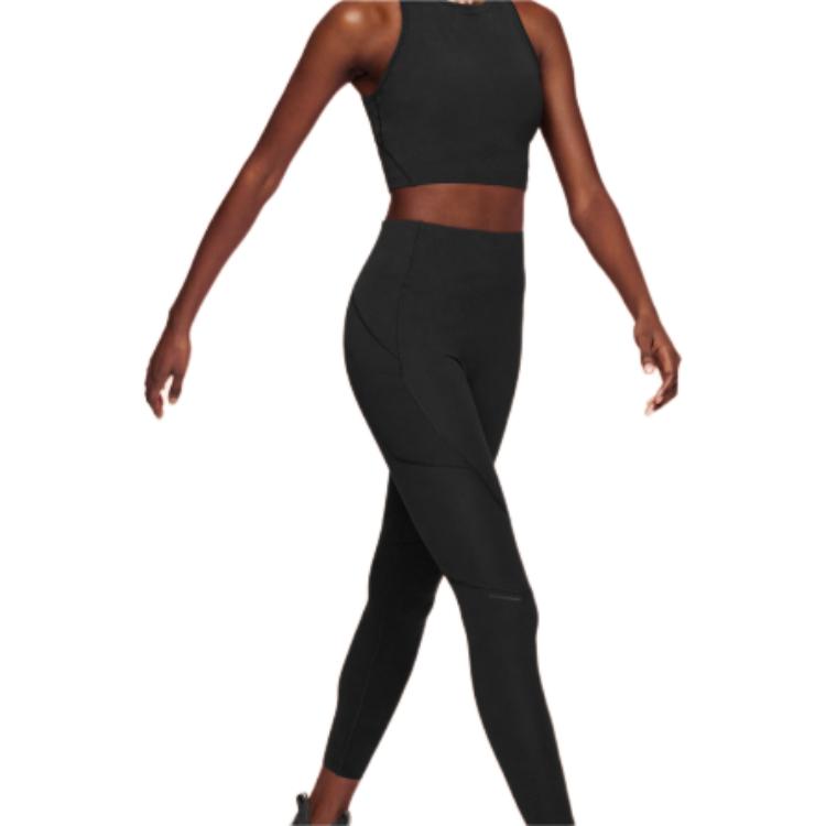 On Movement Tights Lg 2 Solid High-Waisted Nine-Point Sports Pants Women Tights Black 1WE11900553