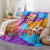 Bubble Guppies  Print Flannel Blanket, High Quality Comfortable for All Seasons, Home Decor, Warmth and Comfort