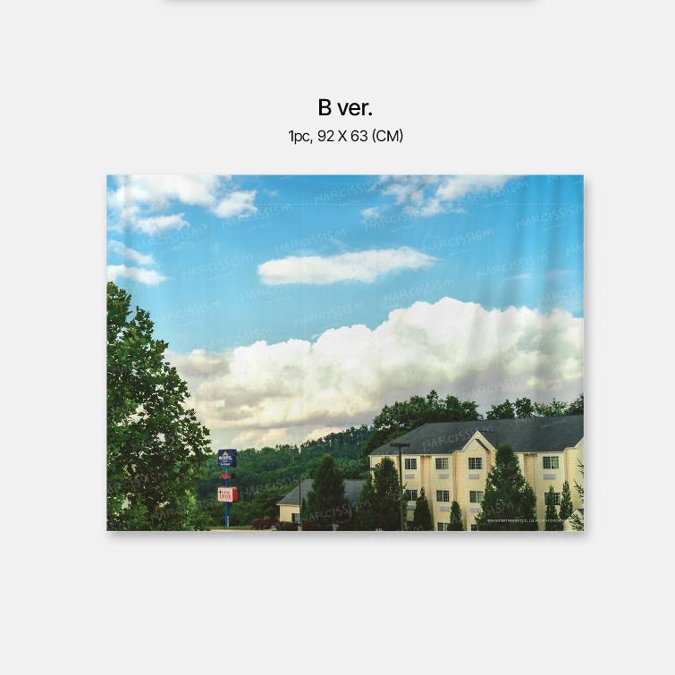 

NCT JAEMIN 1-я фотовыставка NARCISSISM 2-й MD тканевый постер B ver.