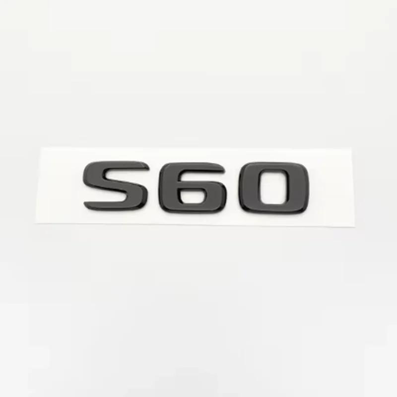 Glossy Black 50S4M 38S4M 40S 60S B550 850S ABS Emblem for Mercedes Benz Brabus S W221 W222 W223 Car Trunk Badge Logo Sticker AV1