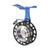 Left-Handed Ice Fishing Reel Full Metal Skeleton Aluminium 39g Lightweight with Unloading Force Adjustment for Ice Fishing Enthusiasts