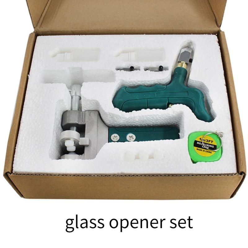 

Высокопрочный стеклорез, ручной многофункциональный портативный нож для резки плитки, домашний плиткорез, ручные инструменты для алмазной резки зелёный