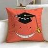 Federa Cuscino Anime Assassination Classroom Morbida Facile da Lavare Versatile per Divano Letto Viaggio e Ufficio