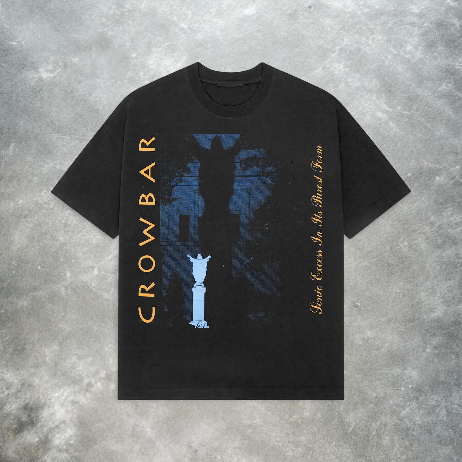 Vintage Crowbar Repulsive in its Splendid Beauty Tee – Y2K Sludge Metal, Grunge Streetwear S