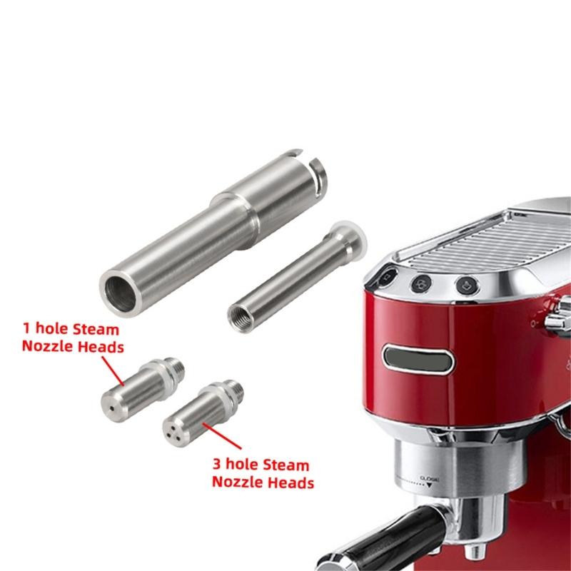 Ångmunstycke i rostfritt stål Kaffetillbehör Enkel installation Lämpligt för att förbättra kaffebryggningsupplevelsen
