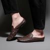 Casual Men's Leather Shoes Classic Elegant Gentleman Style Leisure Outdoor Street or Business Office Party Breathable Shoes
