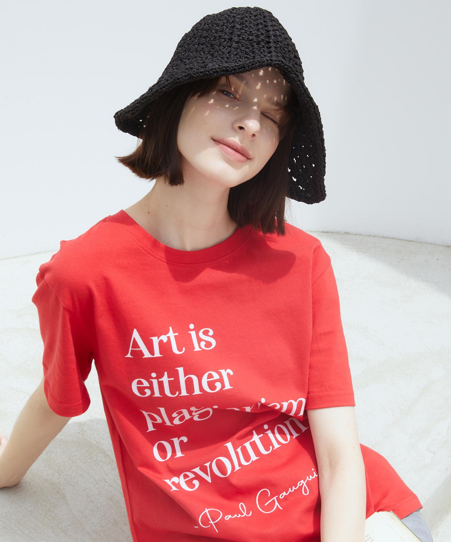 Latizen Lq Art T-Shirt(Red) Red/Free
