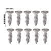 304 Stainless Steel Cross Recessed Countersunk Flat Head Tapping Screws for Wood Self-tapping Phillips Furniture Screw Fasteners