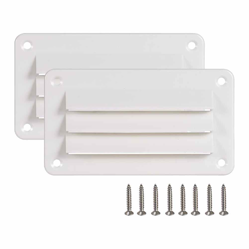 2 stücke RV Air Vent Abdeckung Auspuff Outlet Jalousie Decke Vent Bad Büro Belüftung Outlet Grille Heizung Kühlsysteme