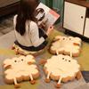 Yousheng Bread Toast Cushion Cute Stuffed Chair Pad Seat Cushion with Anti-Slip Bottom for Office Chairs Kitchen Chairs Bedroom Floor Sitting