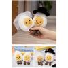 Boiled Egg Stuffed Toy, Small 5.5 Inches - Food Plush - Fun Gift Idea