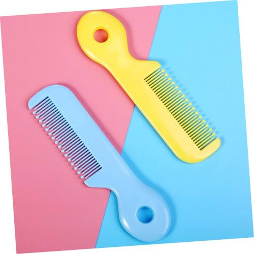 GLEAVI 4-Piece Baby Comb, Round Toddler Hair Comb, Soft for Baby's Hair