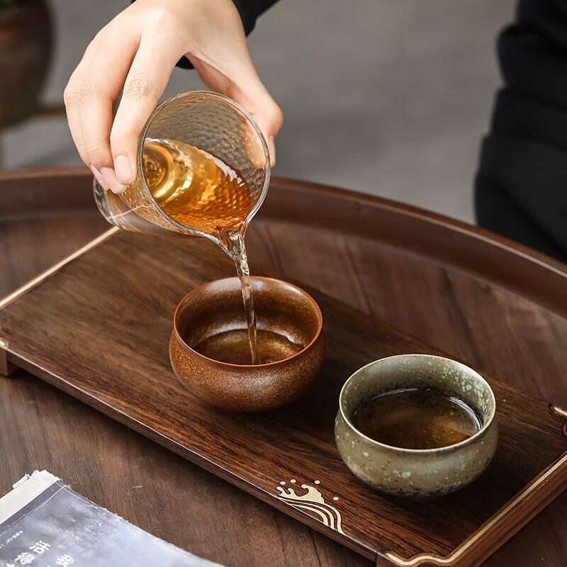 Retro Ceramic Kung Fu Tea Cup Set