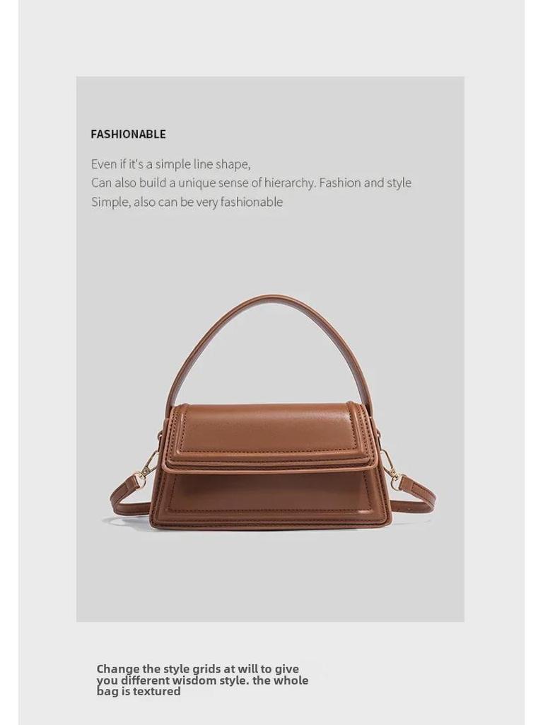 2024 Dames Mini City Trapezium Handtas: Modieuze Messenger- & Schoudertas