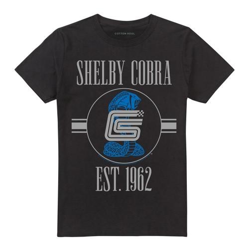 Carroll Shelby Unisex Adult Large Snake And Signature Vintage T-Shirt