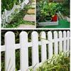 2pcs Plastic Courtyard Fence Universal Guardrail Doorway Barrier Garden Fence  Vegetable