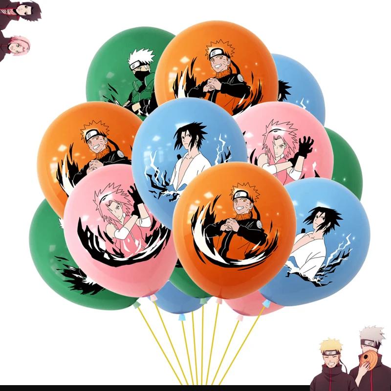 Naruto Dekorace Kreslené Narozeninové Deco Čelenka Party Suvenýry Batoh Plakát Jednorázové Party Nádobí Ubrus Talíře Hrníčky