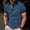 Summer Men's Short-sleeved Shirts Are Casual, Loose, Comfortable and Fashionable. Men's Short-sleeved POLO Shirt