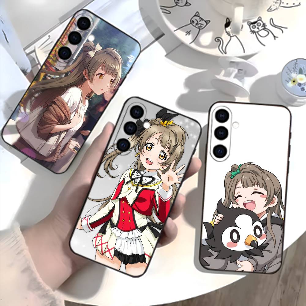 Love Live-Minami Kotori Phone Case For Samsung Galaxy A73,21,22,32,71,53,52,51,80,5G Soft Black Cover