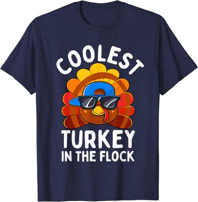 Thanksgiving Toddler Coolest Turkey In the Flock Unisex T-Shirt