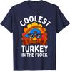 Thanksgiving Toddler Coolest Turkey In the Flock Unisex T-Shirt