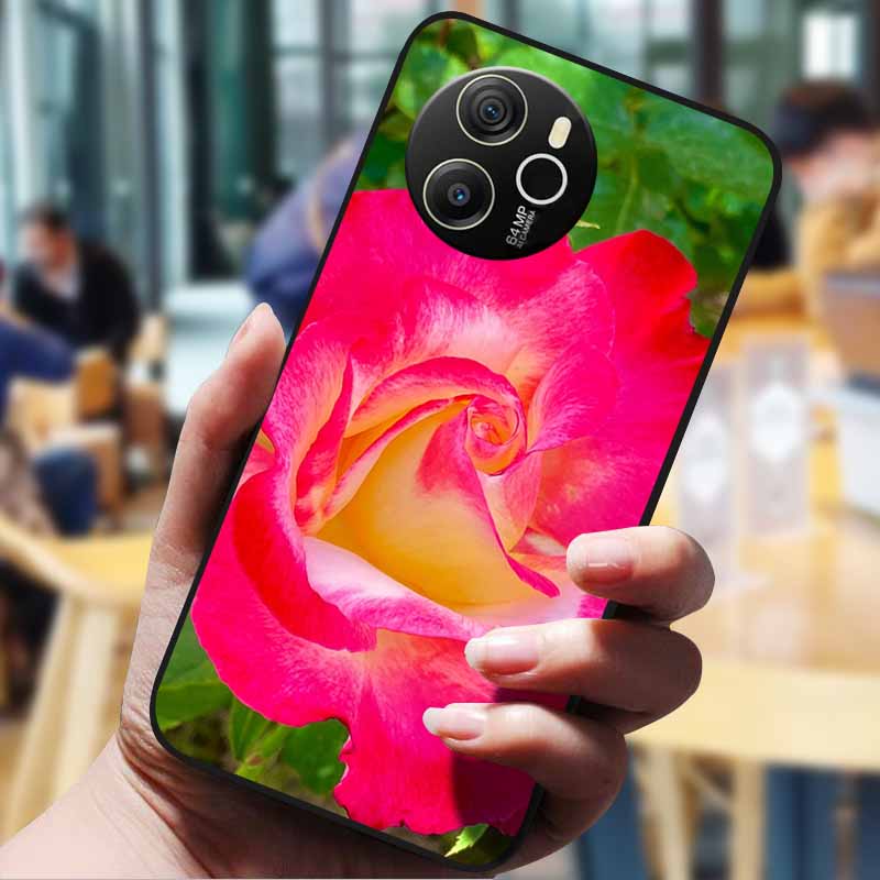 For Blackview Shark 8 Case 6.78" Cartoon Painted Cover Lovely Case Soft Silicone Protect Cover For Blackview Shark8 Cases Bumper