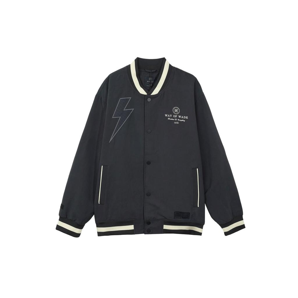 Li Ning Jackets Men's Black Stand Collar Thickened Other AJMT025-6