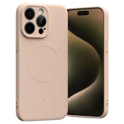 Mercury MagSafe Semi-Silicone iPhone 15Pro Max 6,7 Różowo-piaskowy /pink Sand