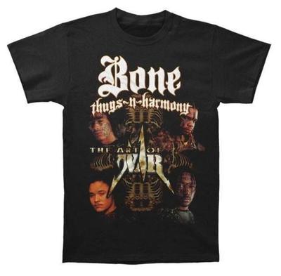 Bone Thugs N Harmony Art Of War T-Shirt Unisex Cotton Tee For Fan Unisex T-Shirt