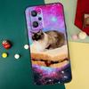 Cat in Space For Realme 15 Pro GT7 C55 C71 C53 C67 C75 C61 C33 C63 C51 C65 10 11 12 13 14 Pro Plus Case
