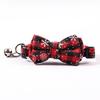 Christmas Series Pet Collar Snowflake Bow Dog Collar Cat Collar Cat Strap