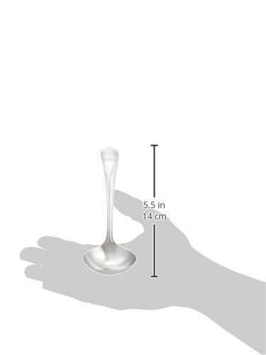 Endo Shoji Commercial Pigalle Sauce Ladle, 18-8 Stainless Steel, Made in Japan, OPG01024