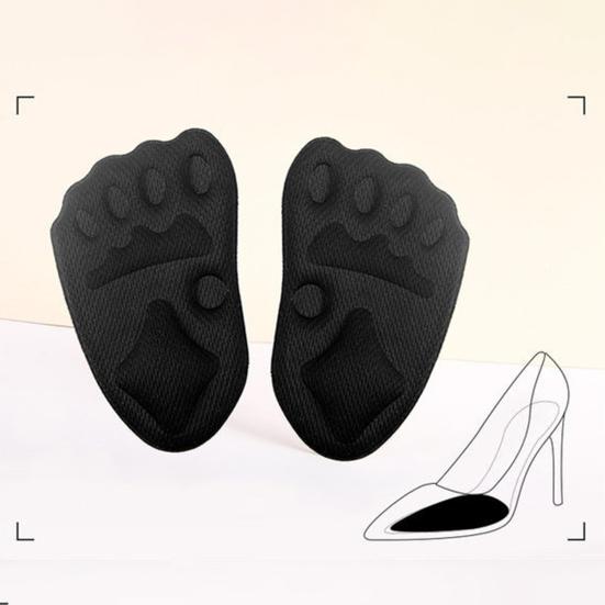 baizihuahu 5 Pairs Metatarsal Pads for Women, Ball of Foot Cushions High Heels, Breathable Non Slip Shoe Inserts Forefoot Pain Relief
