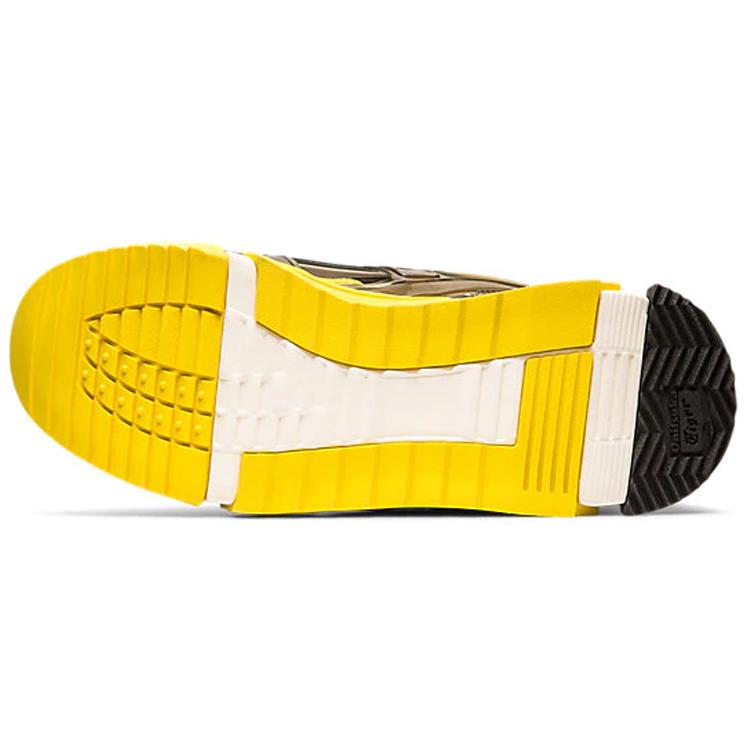 ONITSUKA TIGER Big Logo Runner Sandal 'Vibrant Yellow Black' 1183A582-753