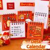 Cartoon 2026 Desk Calendar Coil Binding Daily Planner Desktop Calendar  Office School Supplies