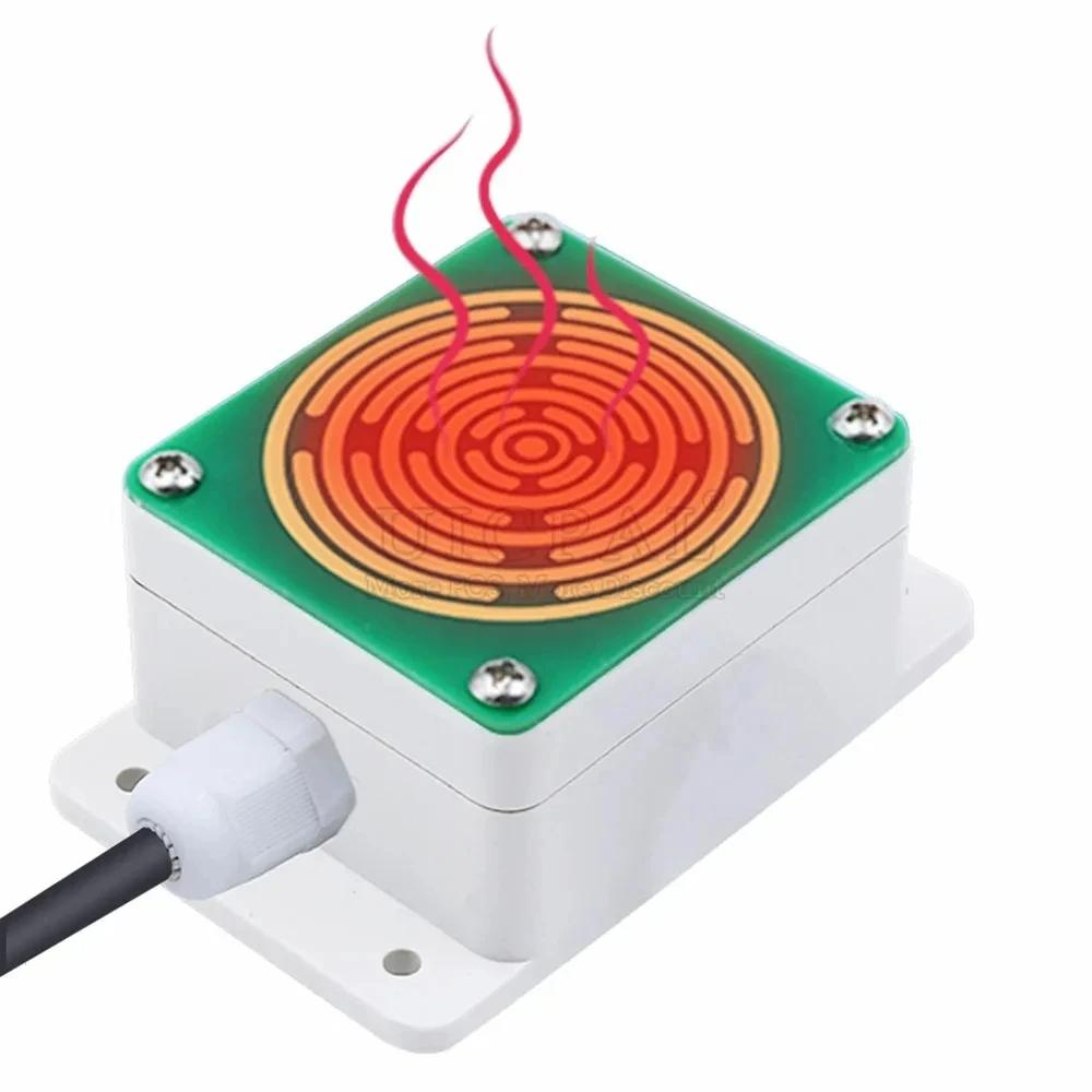 New Rain and Snow Sensor Transmitter Weather Induction Detection Heating Anti-icing IP65 Output RS485 0-2V 0-5V 0-10V 4-20mA