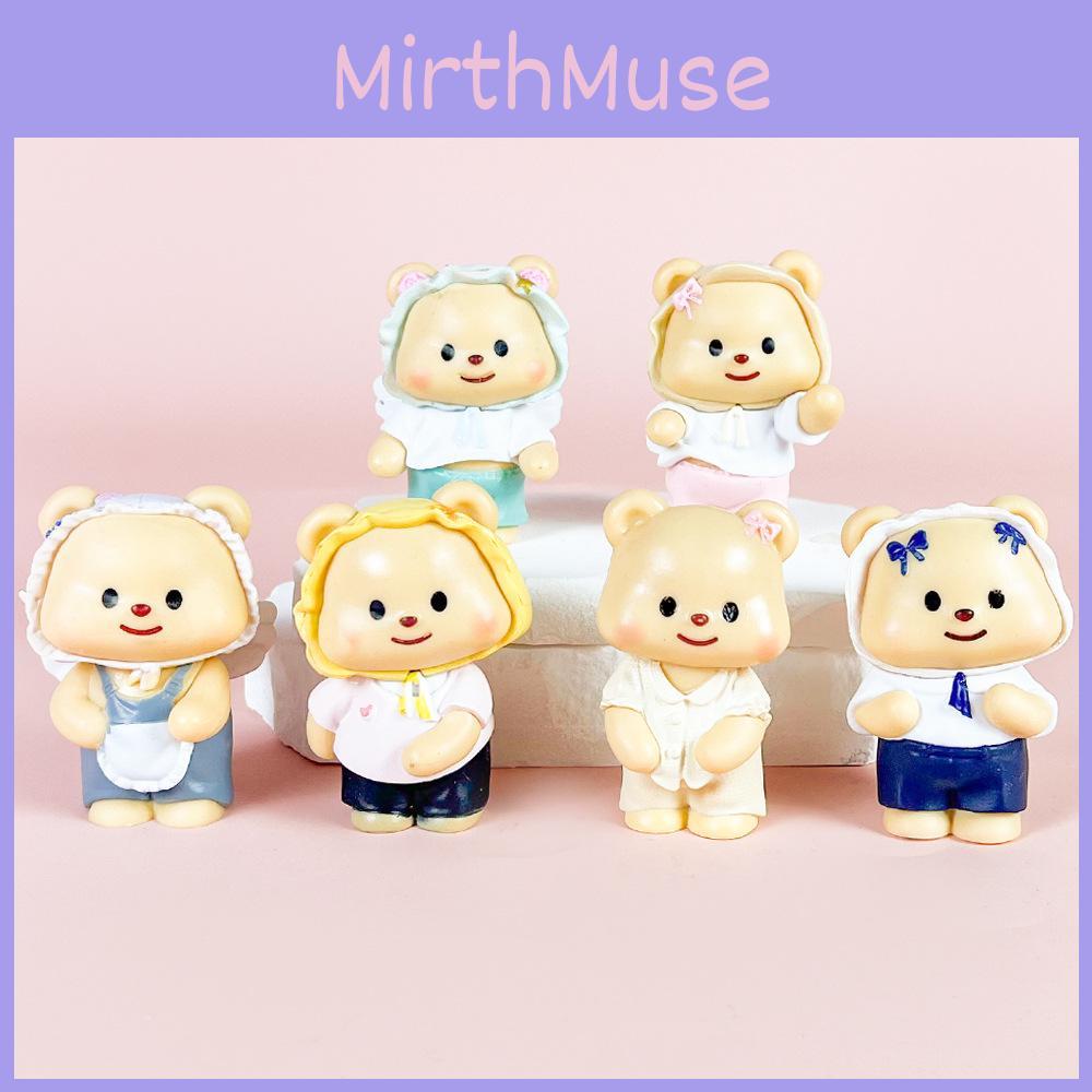 Butter Bear Pajamas School Uniforms Aprons Headscarves Style Model Ornaments