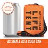 Go Time Gear LIfe Tent Emergency Survival Shelter for 2 People Camping Hiking Lightweight Compact Always Carry Recommended &