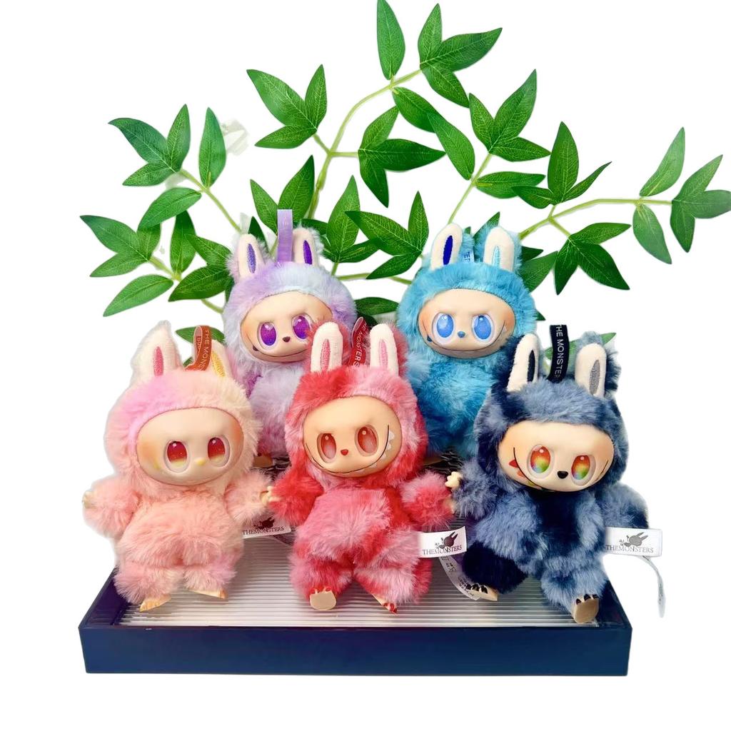 Three Generations of Vinyl Doll Doll Keychain Blind Box Sitting Party Plush
