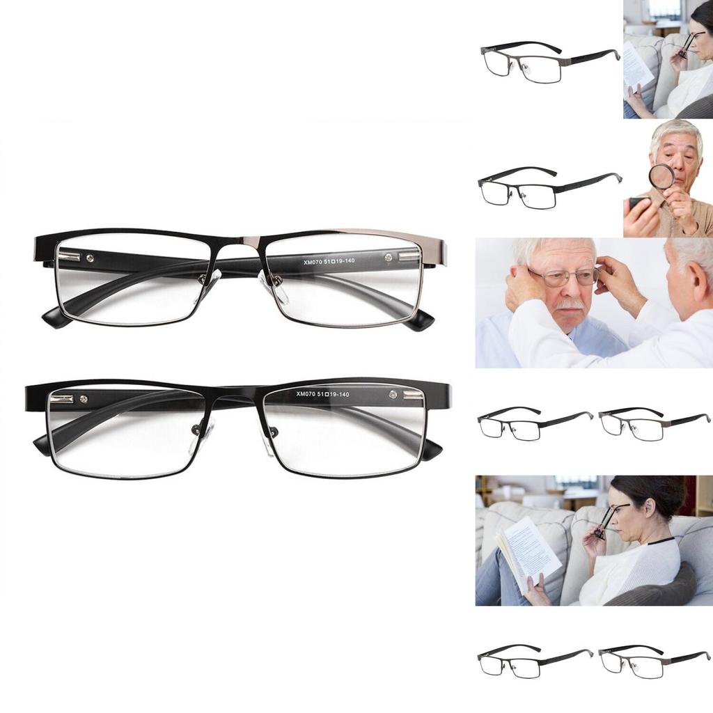 Trendy Metal Reading Glasses For Seniors Fashionable Optical Frame 2021 Summer Collection