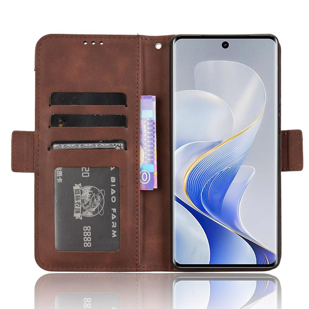 For vivo S19 Pro 5G/V40 5G Case Multiple Card Slots Leather Stand Phone Cover