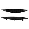 2pcs Gloss Black Rear Bumper Reflector Honeycomb Delete Set Fit For MK7 2013‑2016